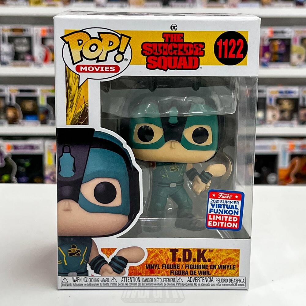 Funko Pop The Suicide Squad T.D.K. #1122 Vinyl Figure 2021 Summer Funkon LE